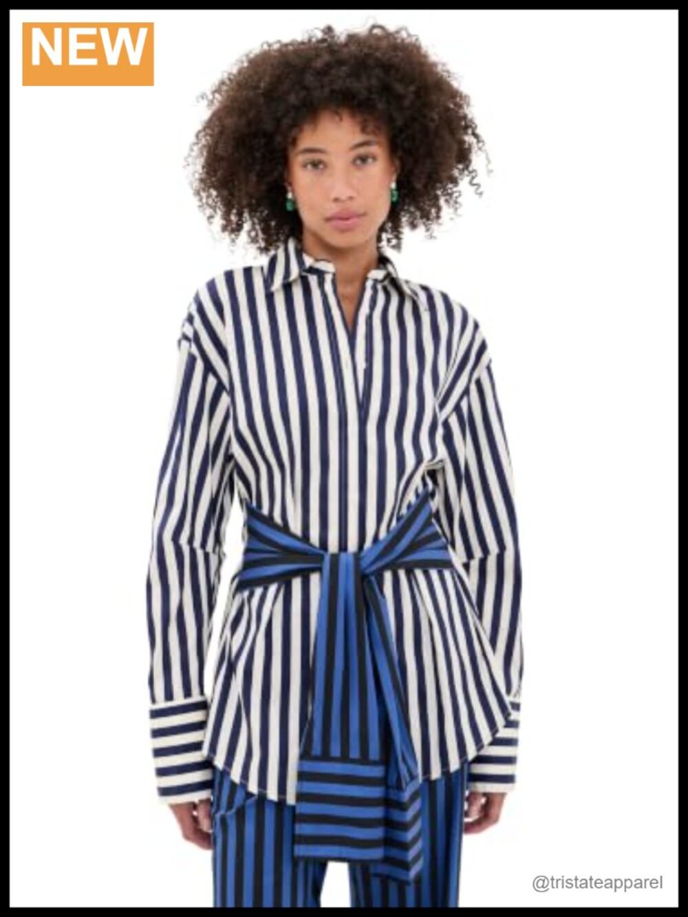 SIMONMILLER Women's Inna Poplin Button Down Shirt